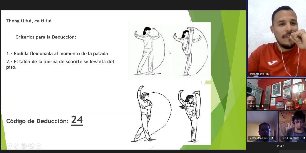 Inician cursos gratuitos para juez de wushu