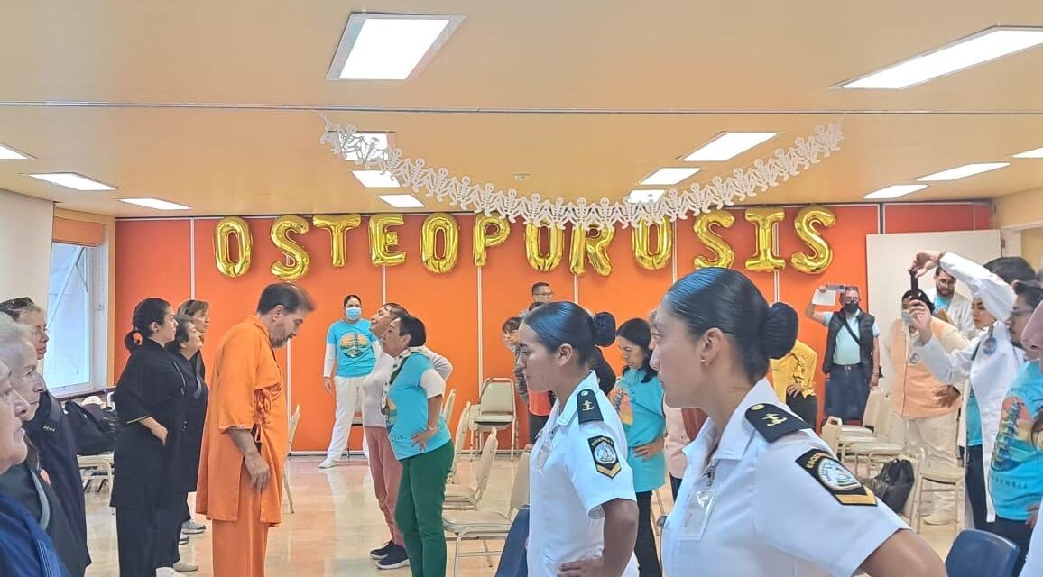 Templo Shaolin de México promueve la salud en el Instituto Nacional de Rehabilitación